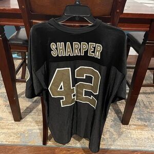 Nice NFL Darren sharper #42 Saints Shirt Size XL